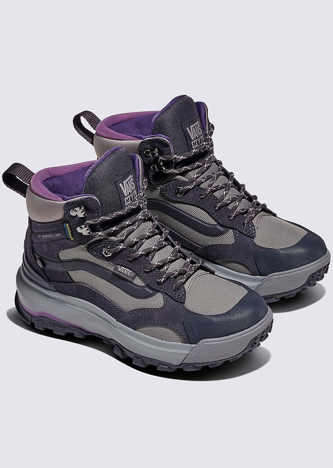 Vans MTE Crestline Waterproof Dark Grey Purple Men display picture 1