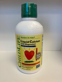 NEW ChildLife Liquid Calcium with Magnesium 16 oz
