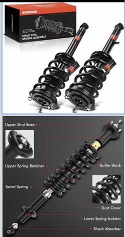Rear Complete Struts Compatible with Lexus [Sedan RWD] IS(contact info removed)-2013, IS350...