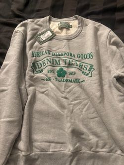 Denim Tears African Diaspora Goods Crewneck Sweatshirt