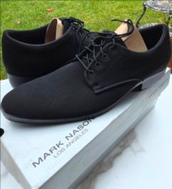 Men's Mark Nason Knit Oxford Dress Shoes

Size 13 Black