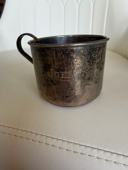 Vintage Sheets Rockford Sterling Silver Cup - Mexico 1875 - 58g