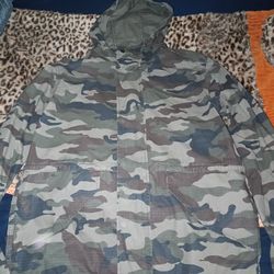 Arizona Jean Army Raincoat $25.00