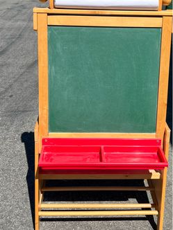 Easel / Chalkboard /  dry erase board  and paper drawing board