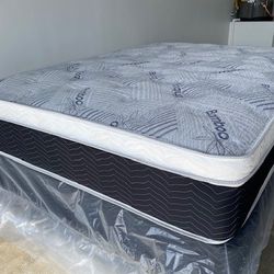 Full Euro Bamboo Pillow Top Mattress! 