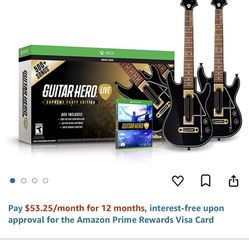 Guitar Hero Live Supreme Party Edition 2 Pack Bundle - Xbox One