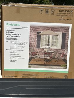 6 Piece Patio Set Brand New