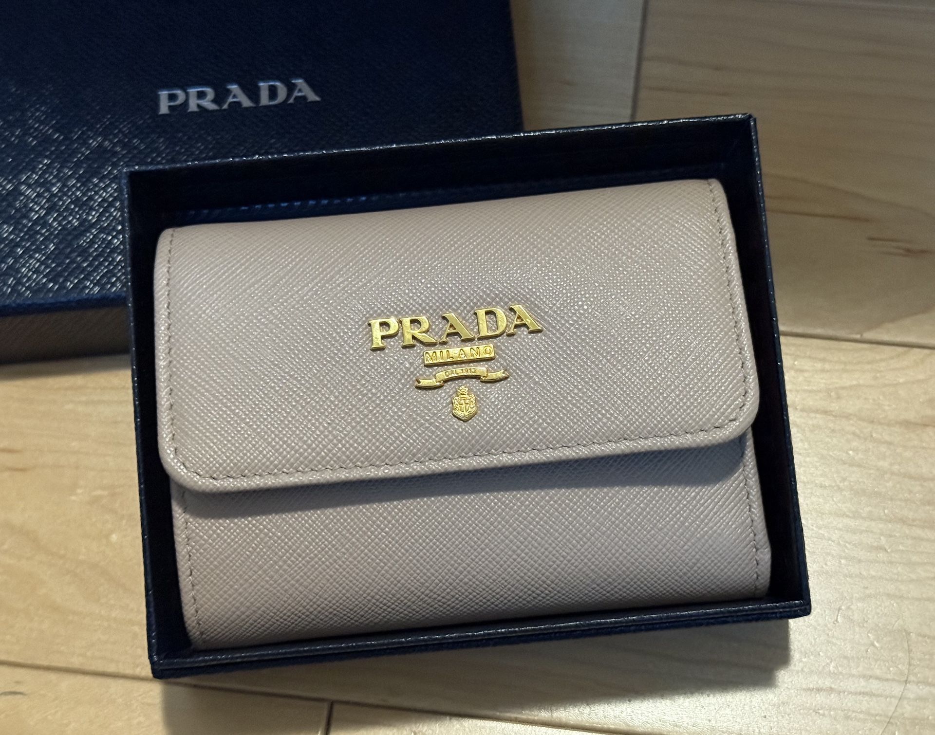 Prada Small Saffiano Leather Wallet