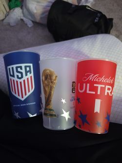 Fifa world cup collectable cups