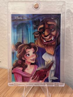 2026 TOPPS Chrome Disney Beauty and the Beast Art of Disney SP 16/25