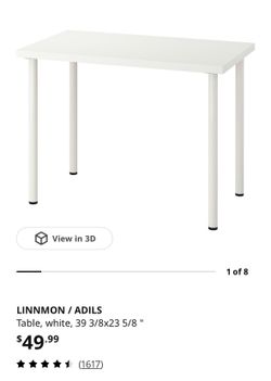 IKEA Table Linnmon (White)