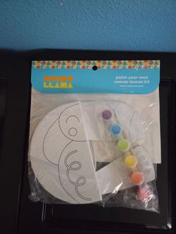 Mondo Llama Paint Your Own Toucan Canvas Craft Kit – New