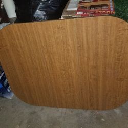 Table With Leaf And 4 Chairs