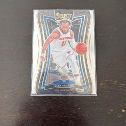 Jalen Brunson Select Basketball Card