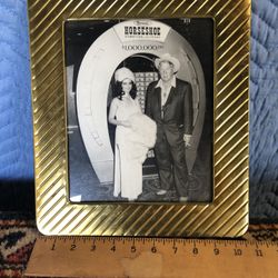 Photograph Binions Casino In Gold Frame 