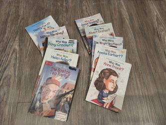 Lot of Who Was...? And What Was...? Books