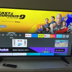 Flat screen Tv With Remote 