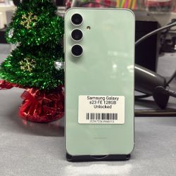 samsung galaxy s23 FE 128GB UNLOCKED telefono desbloqueado para cualquier compañia get now with $50 down