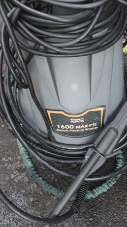 Task Force 1600 Max-PSI Electric Pressure Washer