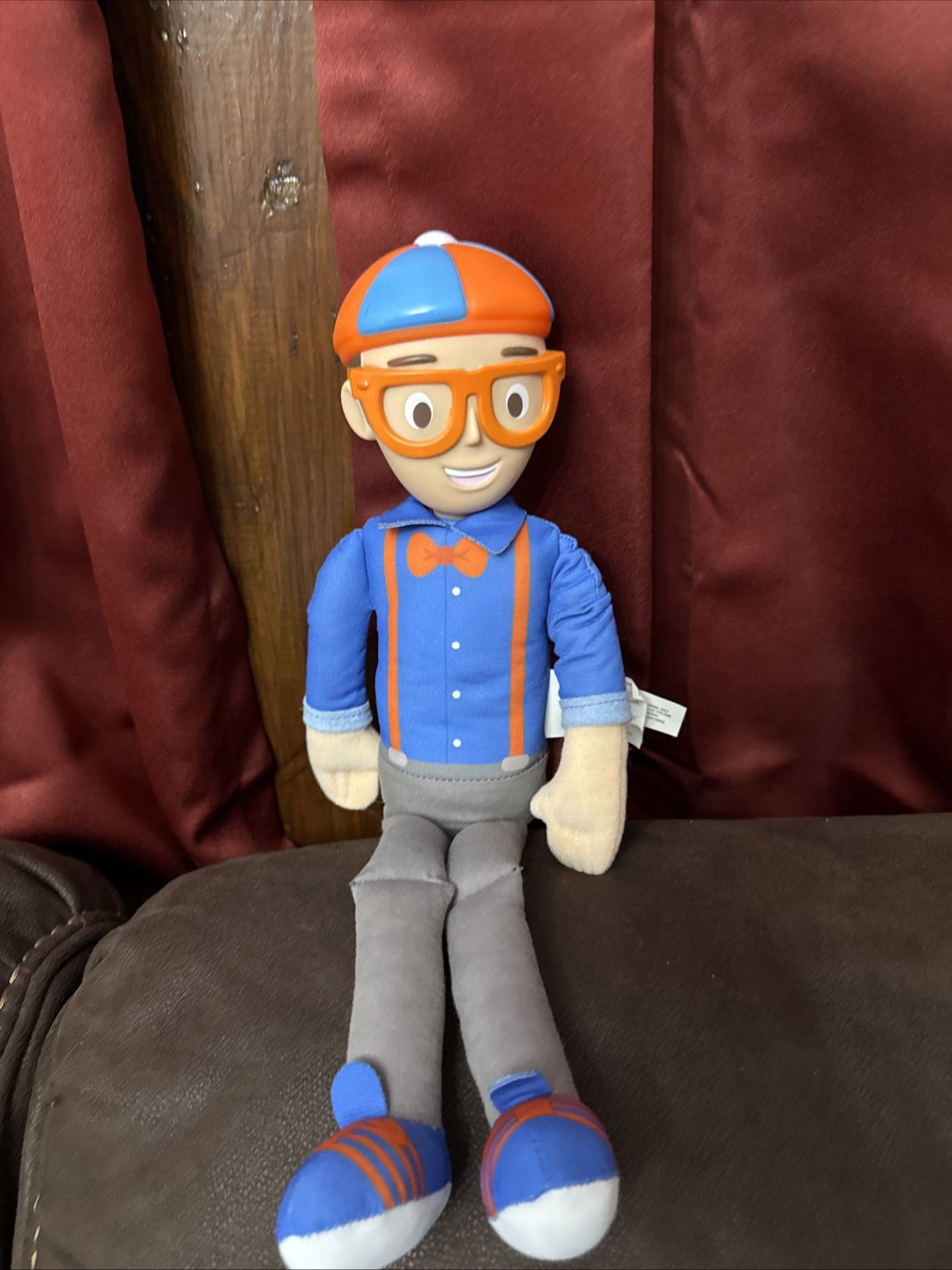 My Buddy Blippi Deluxe Talking 16" Feature Plush with Sounds Effects WORKS
