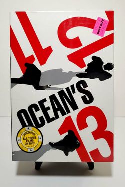 Ocean's Eleven Twelve & Thirteen DVD Box Set, NEW