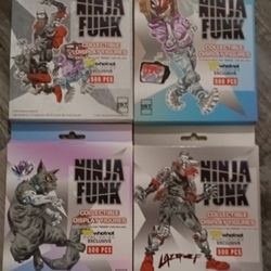 Ninja Funk Collectable Display Figures
