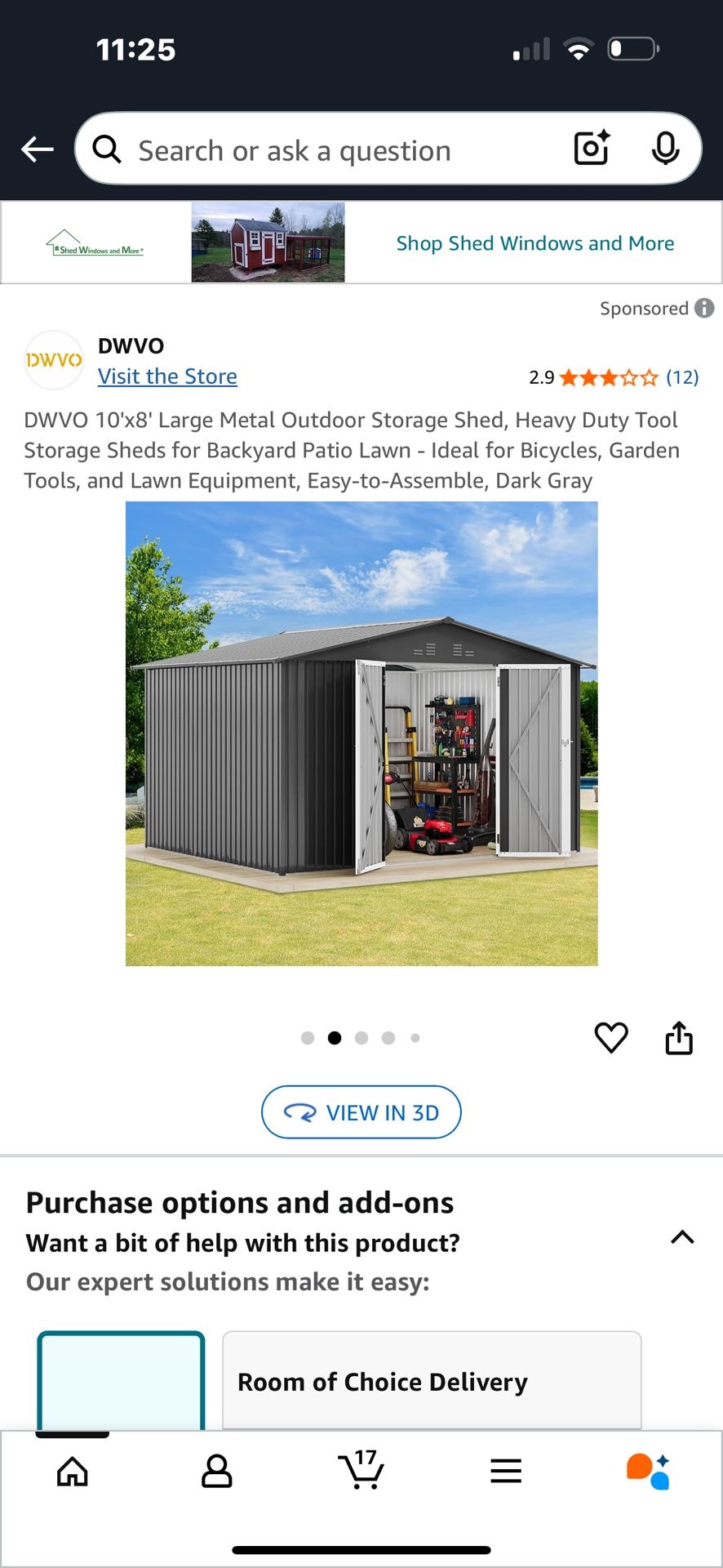 Metal Shed 10X8