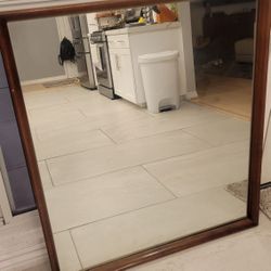 Mid Century Wall Mirror 
