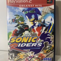  Sonic Ride rs (Sony PlayStation 2, 2006) PS2 COMPLETE & TESTED 