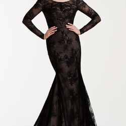 Zac Posen Black Gown