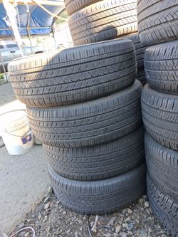 Set of 235 55 19 Bridgestone Tires