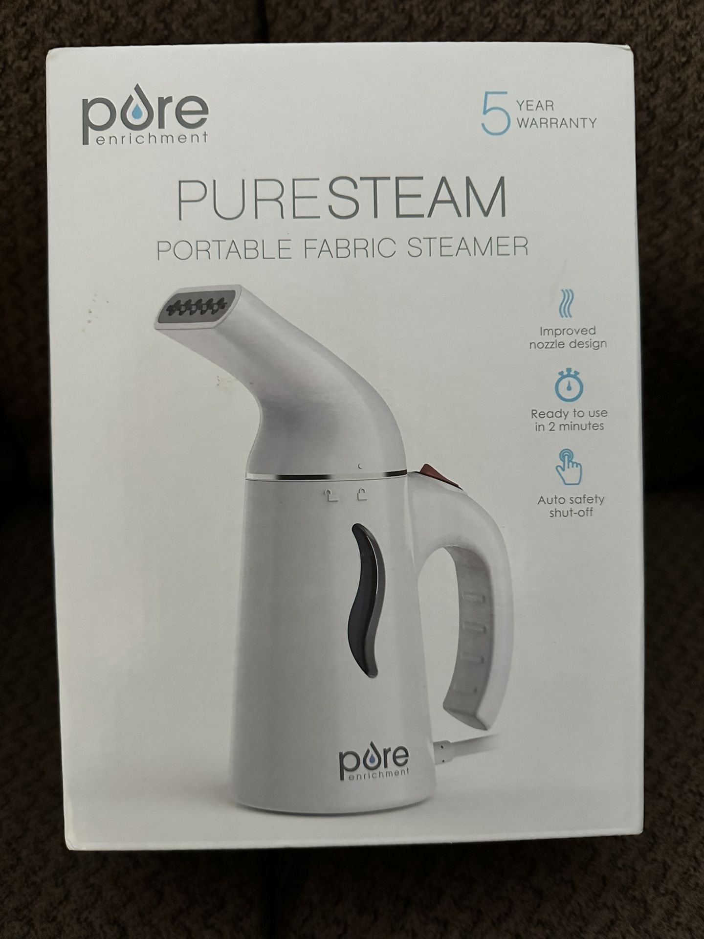 Portable Fabric Steamer NEW IN BOX 