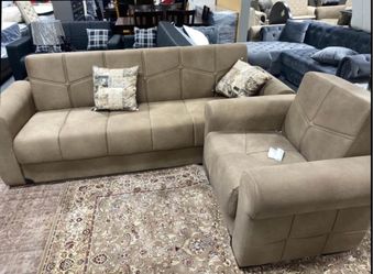 Sofa bed set ready for fast delivery