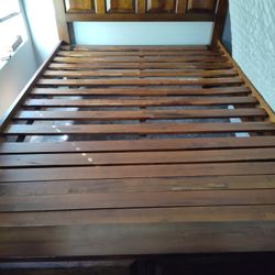 Queen Size Wooden Bed Frame 
