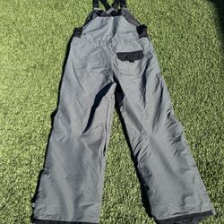 DC Shoes Snowboarding Overalls Sz L Black 