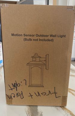 Motion sensor light outdoor