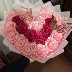 Arreglo De Rosas Eternas 