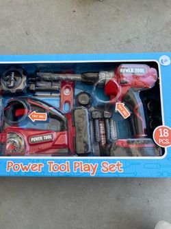 Power tool set toy