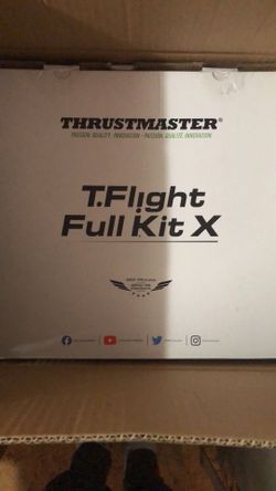 ThrustMaster T Flight Full Kit X