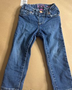 Girls Denim Blue Jean Pants