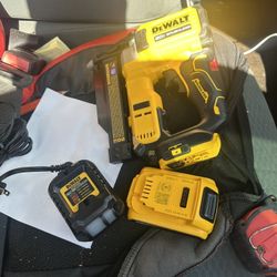 ATOMIC 20V MAX Lithium Ion Cordless 23 Gauge Pin Nailer Kit with 2.0Ah Battery and Charger
