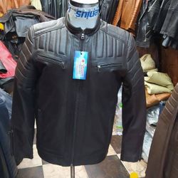 Men's winter sheepskin jacket