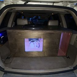 Subwoofer And Custom Enclosure 