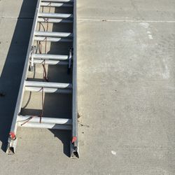 20 Foot Aluminum Extension Ladder, Werner