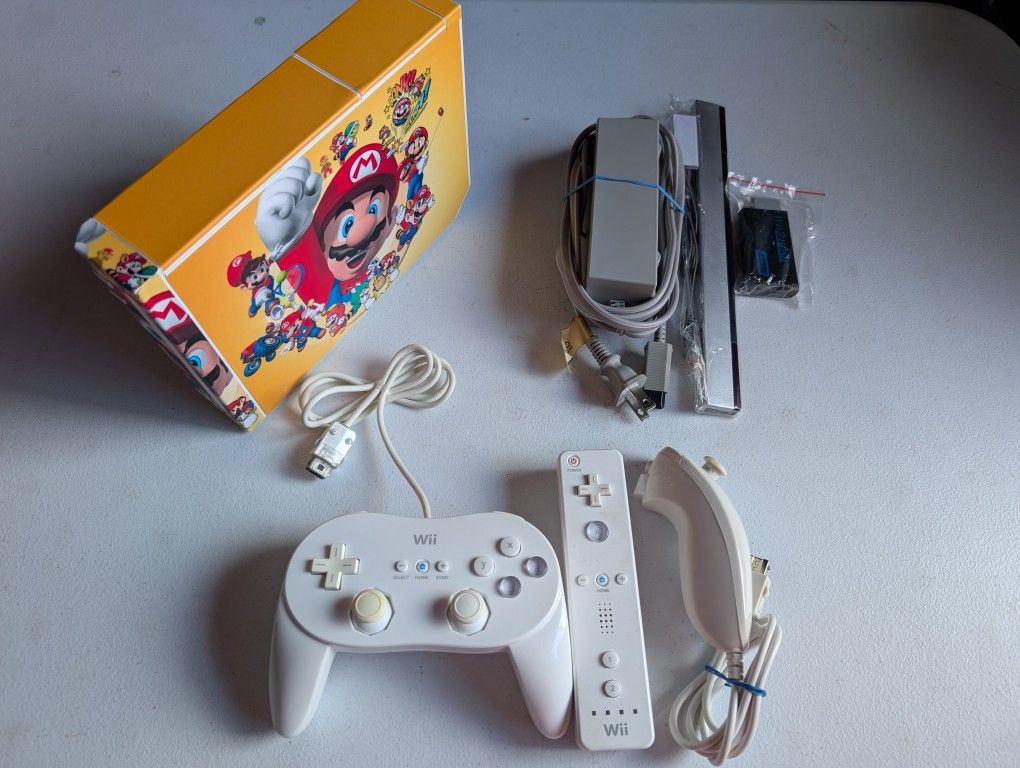 Nintendo Wii Bundle Preloaded With Games And Pokemon Movies