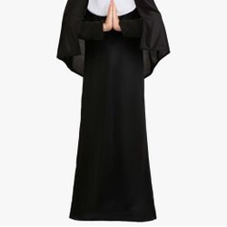 Kids Nun Costume; Catholic Sister robe for Girls