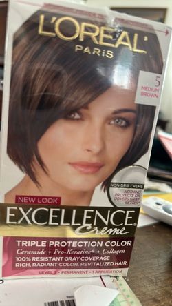2 boxes of L’Oréal Excellence #5 hair color