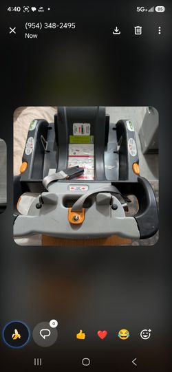 Like new chicco infant carseat base .