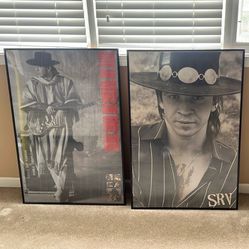 Framed Posters ( Stevie ray )