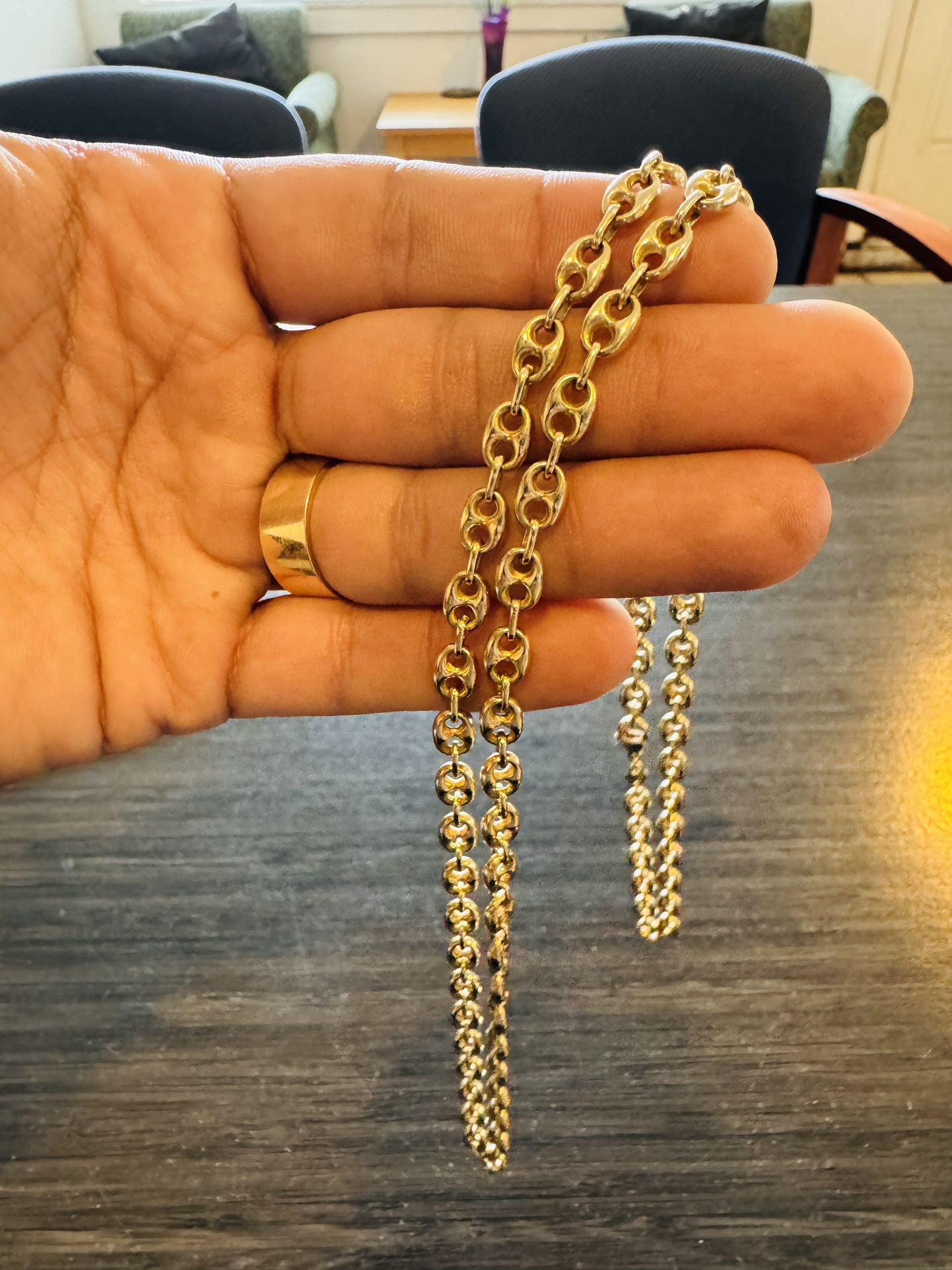 Gucci Gold 14k Chain 